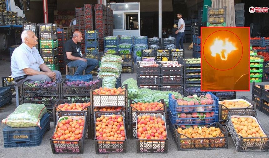 Diyarbakır’da trafo patladı, sebzeler bozuldu! Esnaftan tepki