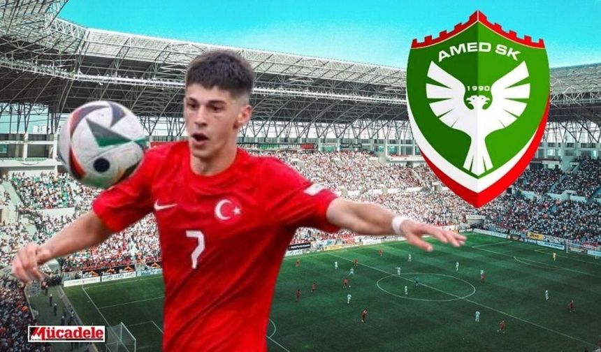 Amedspor’la ismi anılan genç futbolcu Ümit Milli Takım’a davet edildi
