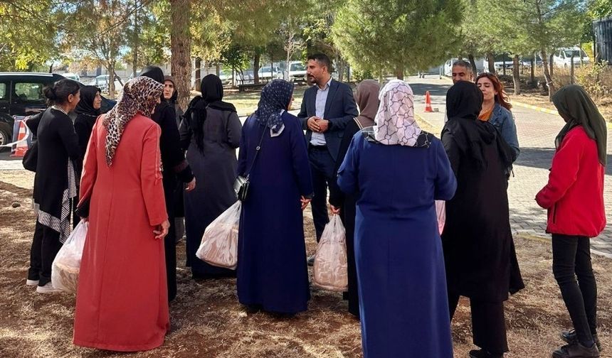 Diyarbakır’da köydeki kadınlara önemli hizmet