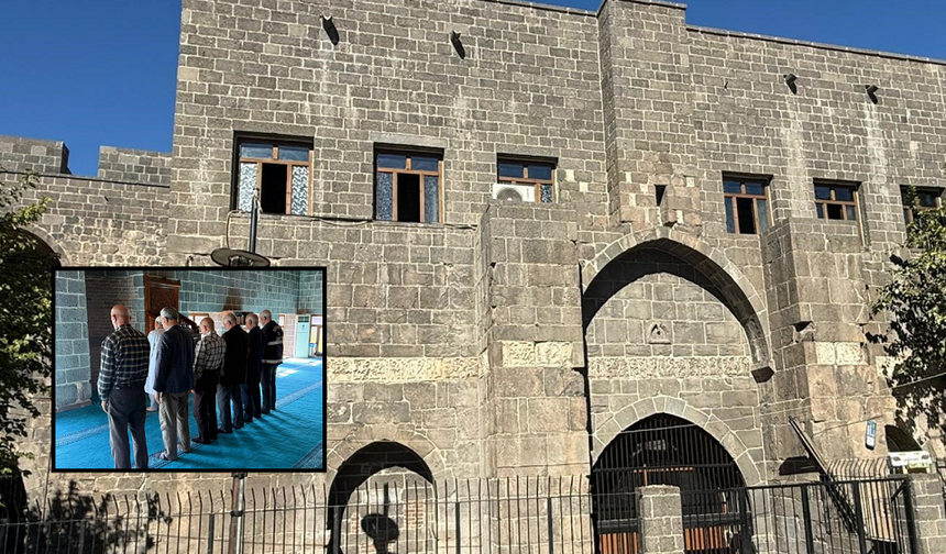 Diyarbakır’da 1000 yıllık camide 3 yıldır abdest yeri yok: İşte sebebi