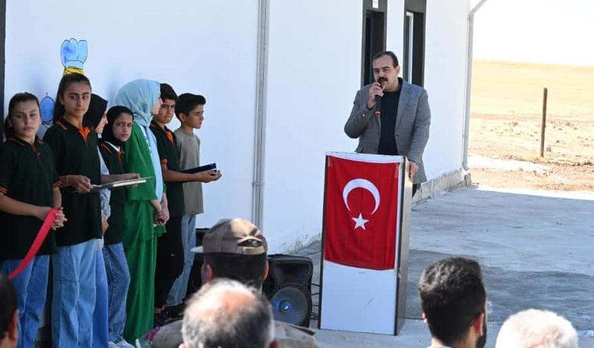 Diyarbakır’da bir ilk: Köy okuluna yemekhane yapıldı