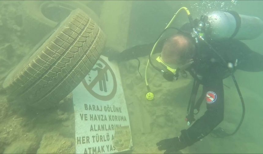 Diyarbakır’da "Atık atılmaz" tabelasını bile baraja atmışlar