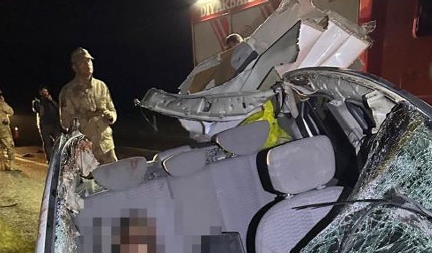 Diyarbakır'da feci trafik kazası: Ölü ve yaralılar var!