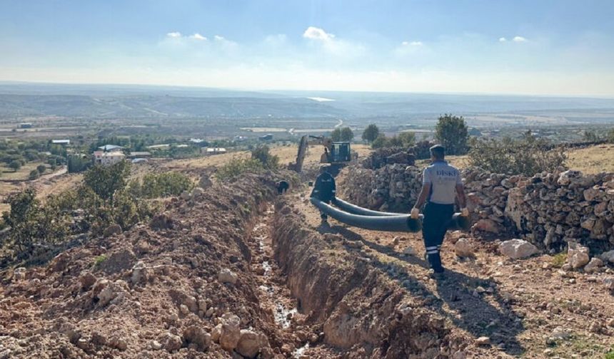 Diyarbakır ilçesindeki çalışma tamamlandı: Yeni hat döşendi!
