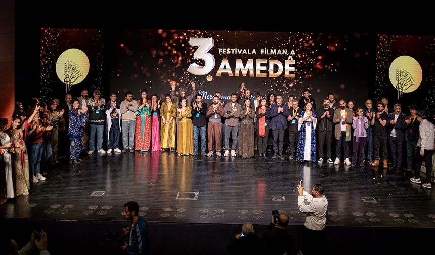 Diyarbakır’daki film festivali ödül töreniyle sone erdi