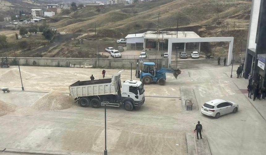Diyarbakır’da devlet hastanesinin otoparkı genişletiliyor