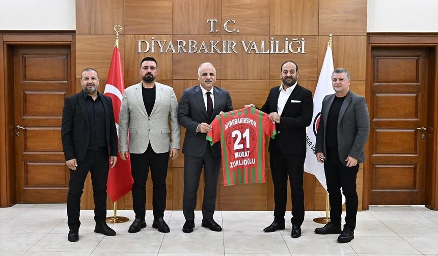 Diyarbakırspor bu kez Diyarbakır Valiliği’ne gitti
