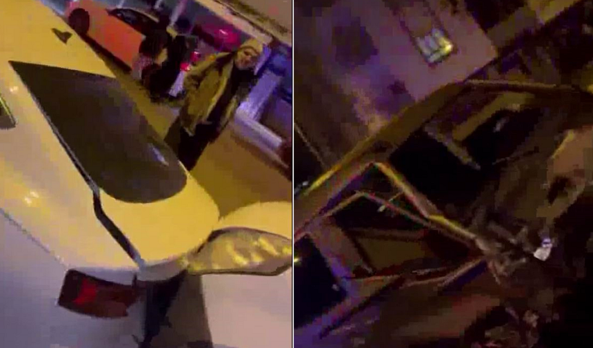 Diyarbakır'da 8 araca çarpan alkollü sürücü zorla durabildi!