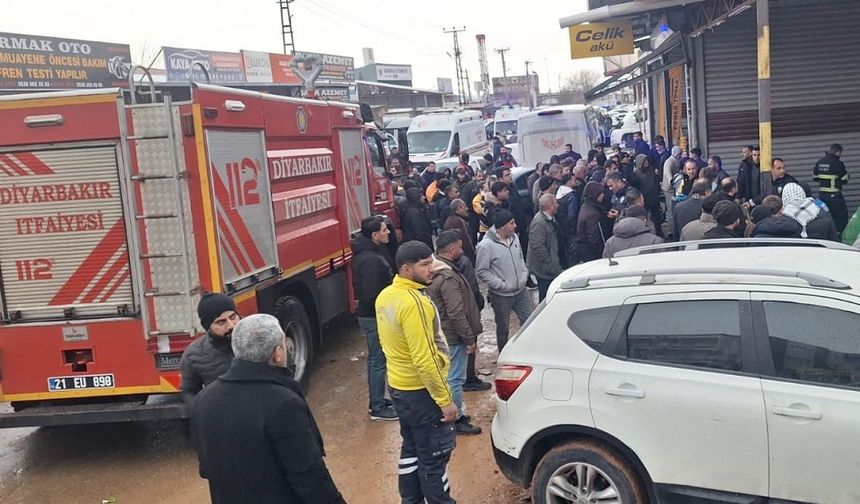 Diyarbakır’daki sanayide patlama: Çok sayıda yaralı var!
