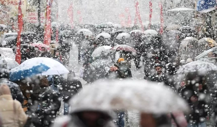 Bölgede kış yüzünü gösteriyor, Diyarbakır’a sulu kar yağacak: İşte tarihi!
