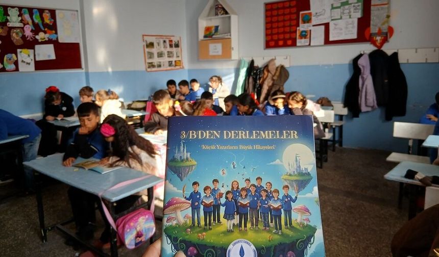 Diyarbakır’da ilkokul öğrencileri yazdı: Başarı hikayesine dönüştü