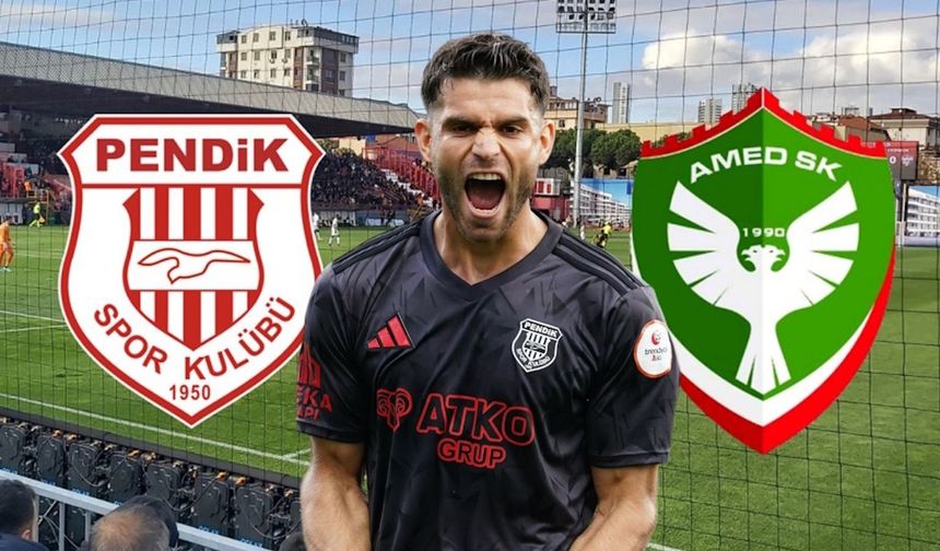 Amedspor maçında kırmızı gördü: Pendikspor’dan Hakan Yeşil açıklaması!