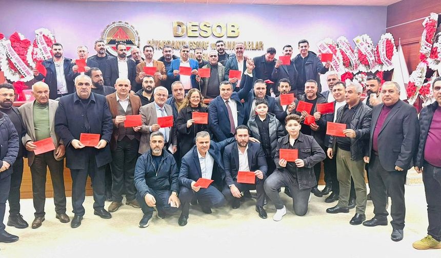 Diyarbakır Kuyumcular Odası Başkanı değişti!