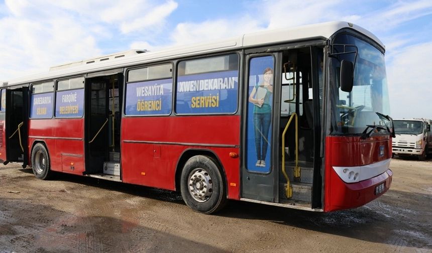 Diyarbakır’da bir ilk: Öğrencilere ücretsiz ulaşım desteği