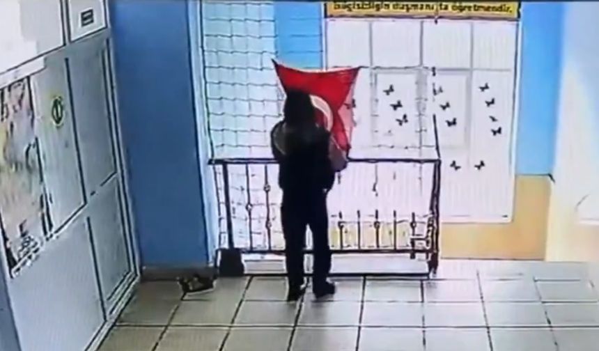 Diyarbakır’daki bayrak hassasiyeti gündem oldu!