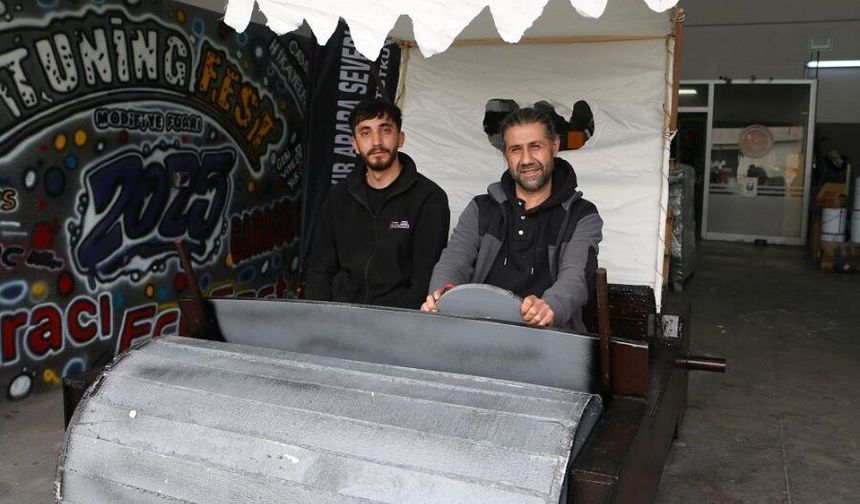 Diyarbakır’da cezaya çözüm: 25 günde araba üretti