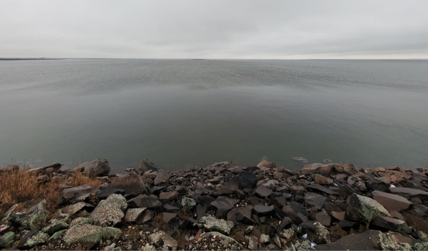Diyarbakır'da kuruyan baraj yeniden doğdu, gören deniz sandı!