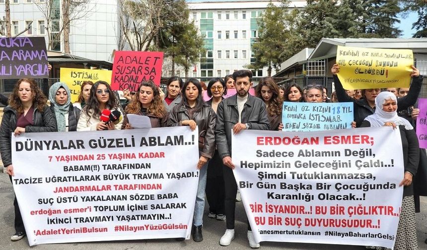 Diyarbakır’da öz kızını istismar eden baba beraat etmişti: Eylem kararı!