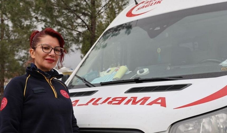 Diyarbakır'ın tek kadın ambulans şoförü: 5 yıldır hayat kurtarıyor!