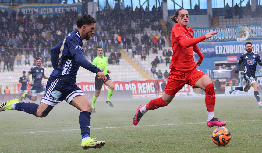 Erzurumspor fark attı: Amedspor’un eski golcüsü de sahneye çıktı!