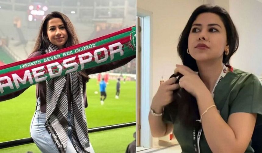 Gözaltına alınmıştı: Diyarbakırlı hemşire, Amedspor maçında