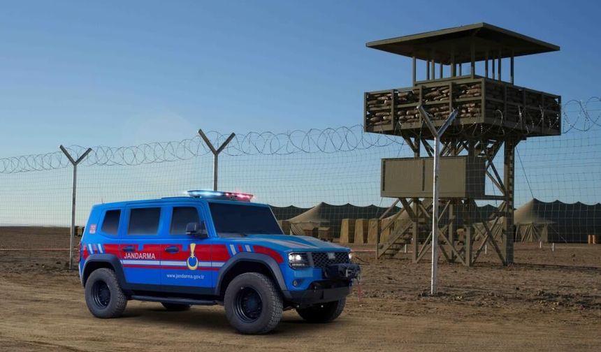 Türkiye'nin ilk yerli ve milli doğuştan zırhlı SUV aracı TULGA 4x4 göreve başladı