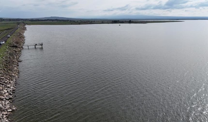 Diyarbakır Devegeçidi Barajı suya doydu: İşte son görüntüsü