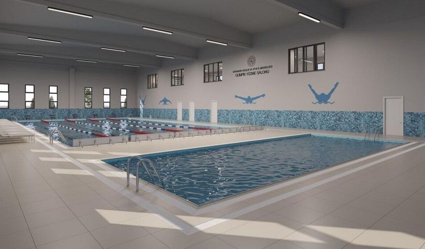 Diyarbakır’a yeni bir modern tesis: Olimpik yüzme havuzu, kafe, spor salonu…