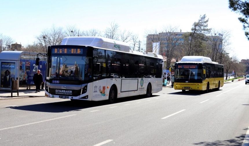 Diyarbakır'da 2 hatta belediye otobüsü sayısı artırıldı: İşte isimleri