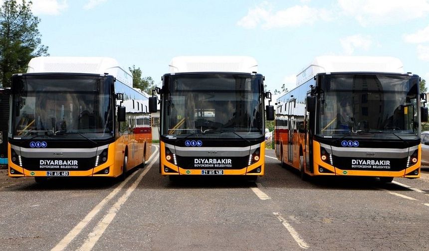 Diyarbakır’da 3 otobüs hattının güzergahı değişti