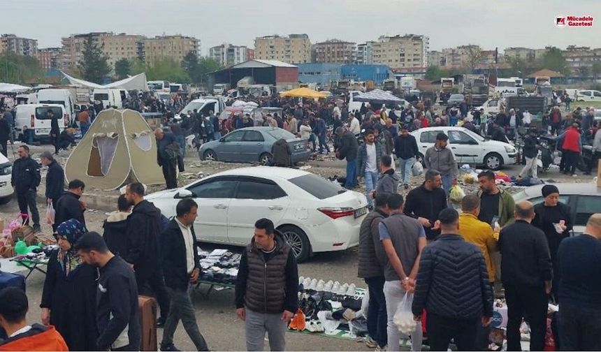 Diyarbakır’da burası her Pazar böyle: İşte kalabalığın sebebi!