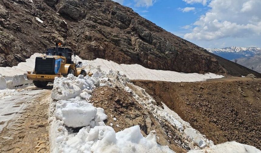Diyarbakır’da çığ ve heyelan sonrası yollar onarılıyor!