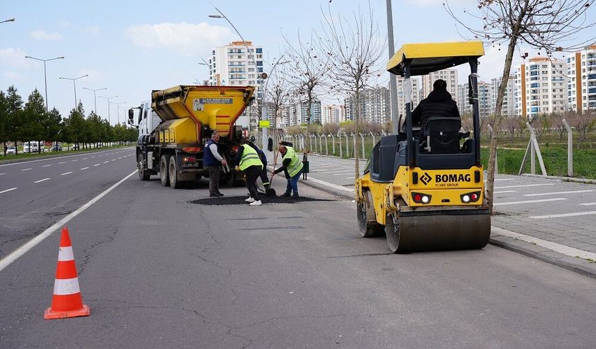 Diyarbakır’daki o yollar onarılıyor: İşte adresi