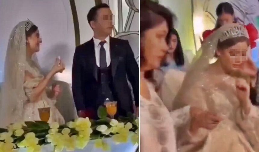 Damat gelini tokatladı, annesi alıp götürdü!