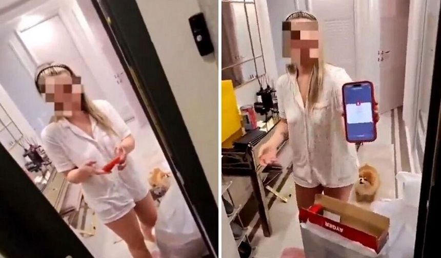 Kurye neye uğradığına şaşırdı: Kadın öyle bir şey istedi ki!