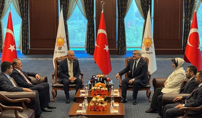 AK Parti'den iki yıl sonra ilk kez CHP'ye bayram ziyareti