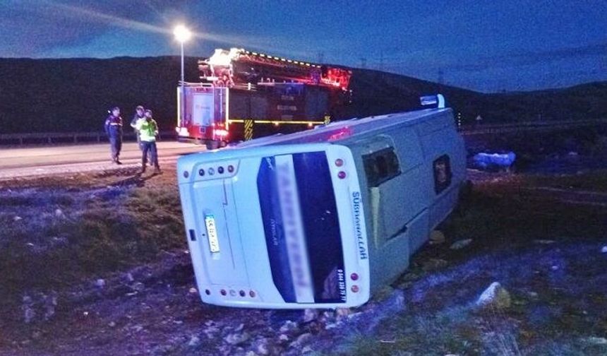 Maçtan dönen taraftarlar kaza yaptı: Ağır yaralılar var!