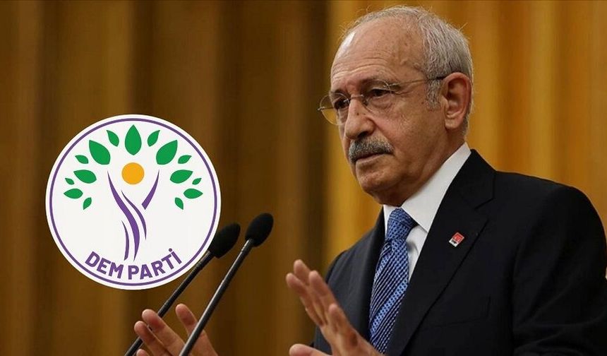 DEM Parti'den Kemal Kılıçdaroğlu kararı