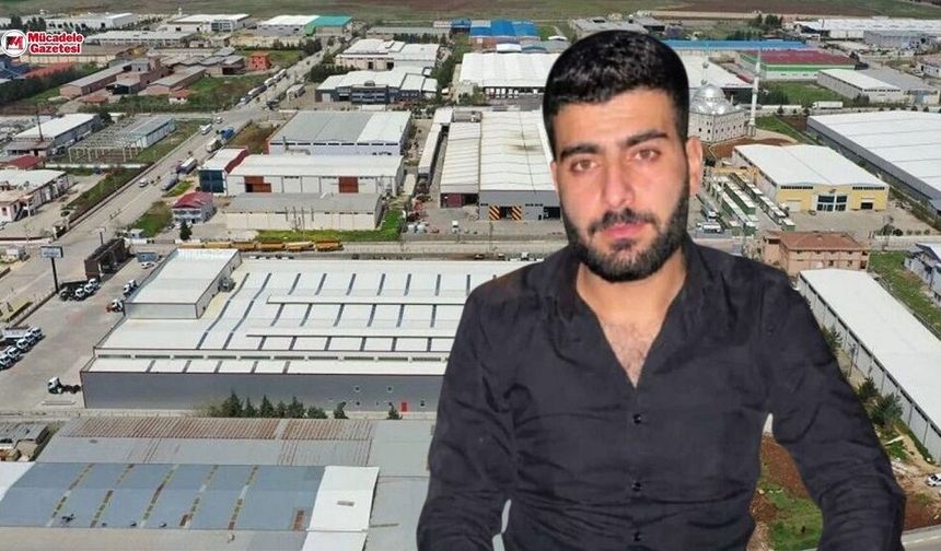 Diyarbakır OSB’de feci olay: Genç işçi hayatını kaybetti!