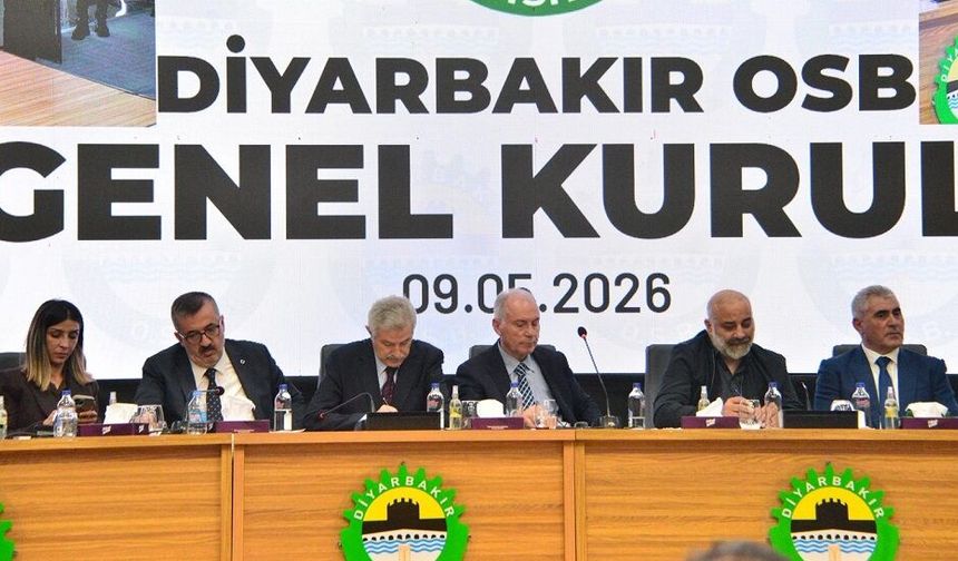 Diyarbakır OSB’nin yeni başkanı belli oldu!