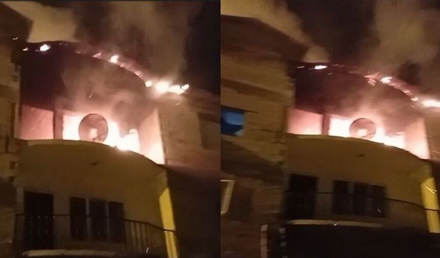 Hakkari’de can pazarı: Alevlerden kaçtılar, evi izlerken bayıldılar!