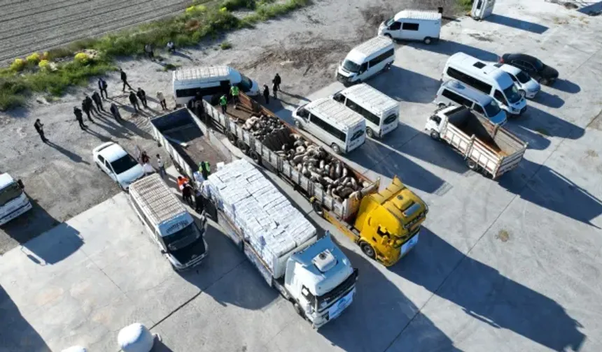 Şanlıurfa’daki belediyeden tarım işçilerine dev destek!