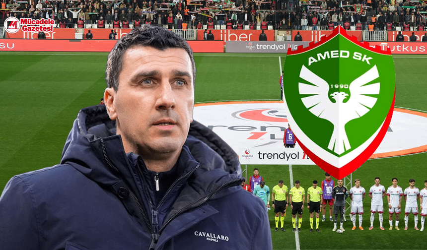 Amedspor teknik direktörlük için gözünü Avrupa’ya dikti: O hocayı istiyor!