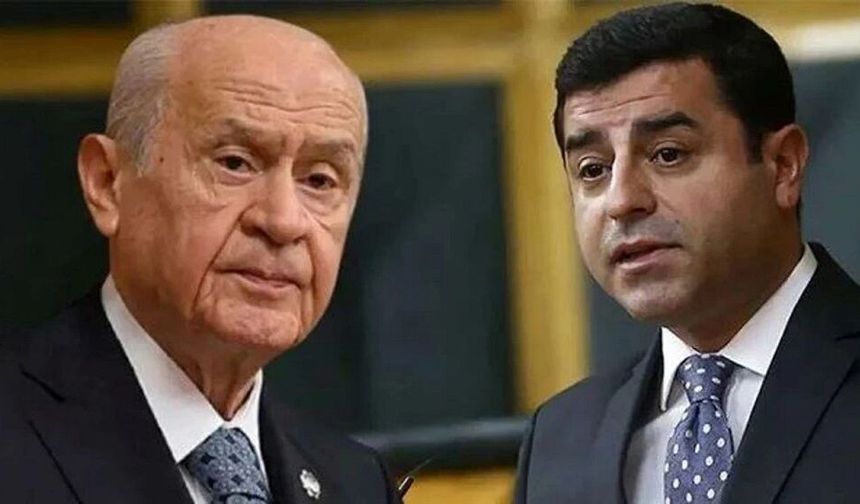 Bahçeli'den Demirtaş sorusuna dikkat çeken yanıt