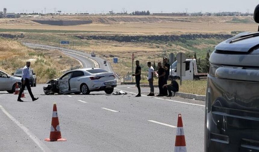 Diyarbakır’da araçlar çarpıştı: Çok sayıda yaralı var