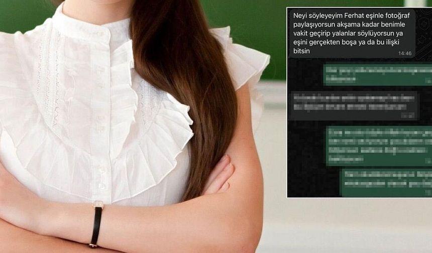 Okul müdürü ile öğretmen arasındaki ‘yasak aşk’ ifşa oldu!