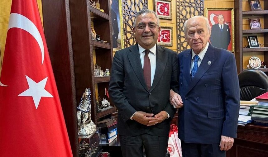 Tanrıkulu Bahçeli’yi ziyaret etti: “Diyarbakır adına…”
