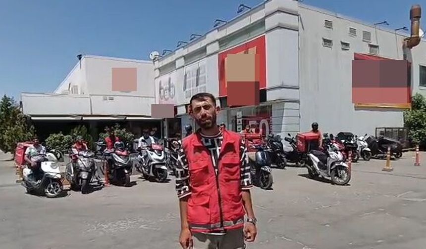 Diyarbakır’da işten çıkartılan kuryeler eylem yaptı!