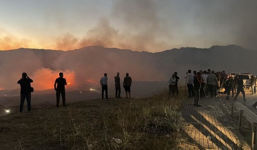 Diyarbakır’dan destek: Adıyaman’daki orman yangını söndürüldü