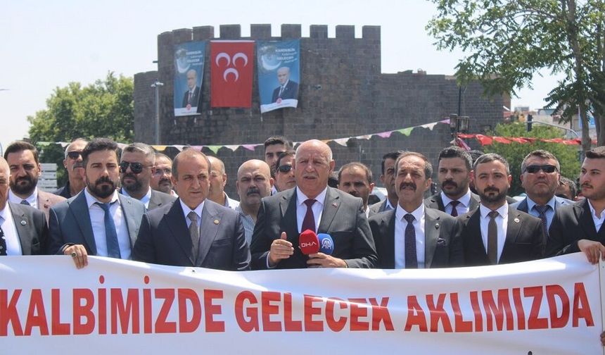 MHP’den Diyarbakır mesajı: "Meseleye sahip çıkıyorlar!"